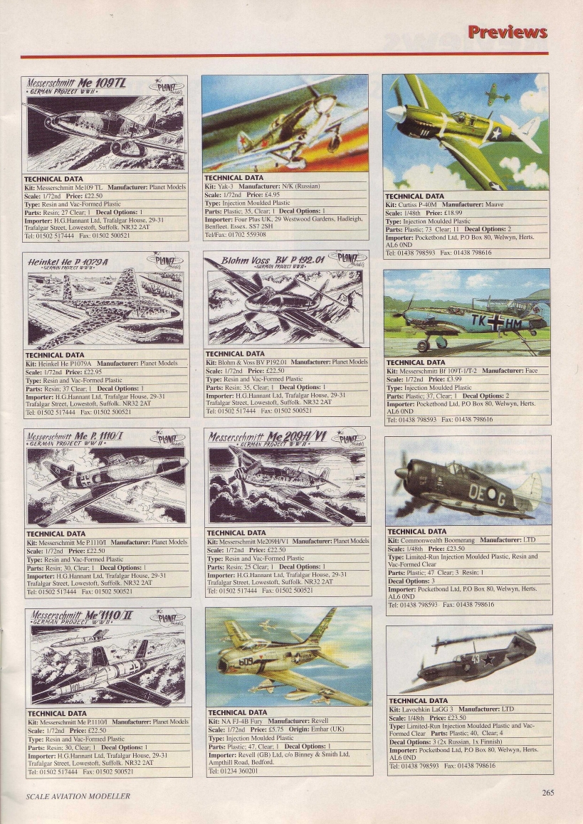 Scale Aviation Modeller International 1996-05